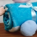 Manta Baby com Boneco de Pelúcia Bouton Microfibra Sky Azul