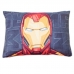 Fronha Portallar Marvel Estampa Digital Localizada Iron Man 48cmx68cm Branco