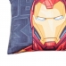 Fronha Portallar Marvel Estampa Digital Localizada Iron Man 48cmx68cm Branco