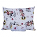 Jogo de Cama Portallar Solteiro Malha Mista Estampado Disney Minnie Sparkly 2 Pçs Cinza