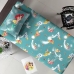 Jogo de Cama Portallar Solteiro Malha Mista Princesa Ariel 2 Pçs Verde