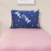 Jogo de Cama Portallar Solteiro Malha Mista Disney Friendly Princesses 2 Pçs Rose