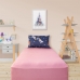 Jogo de Cama Portallar Solteiro Malha Mista Disney Friendly Princesses 2 Pçs Rose