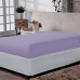 Len&ccedil;ol Queen Liso Portallar-Elastico-Malha 100% Algod&atilde;o Linha Casa Lavanda