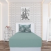 Jogo de Cama Solteiro Portallar 2p&ccedil;s 100% Algod&atilde;o Dublin/Verde Treli&ccedil;a