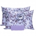 Jogo de Cama Casal Portallar 3pçs Malha 100% Algodão Barcelona/Lavanda