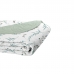 Cobre Leito Tecebem Casal Malha estampada em Matelasse 210 x 240cm Morgana/Verde Claro