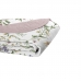 Cobre Leito Tecebem Casal Malha estampada em Matelasse 210 x 240cm Jasmim/Rosinha