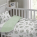 Edredom Tecebem Baby Duo Dupla Face Malha 100% Algod&atilde;o e Plush Flannel Yan 85cmx145m Verde