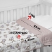 Edredom Tecebem Baby Malha 100% Algod&atilde;o Meg Estampado 85cmx145m Rosa