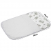 Trocador Tecebem Baby Malha 100% Algod&atilde;o Estampado Imperme&aacute;vel Yan 45cmx70cm Branco