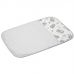 Trocador Tecebem Baby Malha 100% Algod&atilde;o Estampado Imperme&aacute;vel Yan 45cmx70cm Branco
