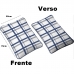 Fronha Tecebem Malha Estampada com Viés Abel 50cm x 70cm Mediterraneo