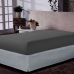 Lençol Casal Portallar Malha 100% Algodão Premiun Classic Cotton Cinza Gray
