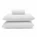 Jogo de Cama Buettner King Malha 100% Algodao Basic Liso 3 Peças Branco