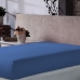 Lençol Queen Portallar Malha 100% Algodão Premiun Classic Cotton Azul Coroa