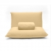 Jogo de Cama Buettner King Malha Basic Liso 3 Peças Amarelo