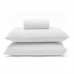Jogo de Cama Buettner Queen Malha 100% Algodão Basic Liso 3 Peças Branco