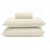 Jogo de Cama Buettner Queen Malha 100% Algod&atilde;o Basic Liso 3 Pe&ccedil;as P&eacute;rola 