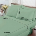 Jogo de Cama Buettner Queen Malha Basic Liso 3 Pe&ccedil;as Verde Alecrim