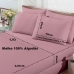 Jogo de Cama Buettner Queen Malha 100% Algod&atilde;o Basic Liso 3 Pe&ccedil;as Rose Blush