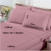 Jogo de Cama Buettner Casal Malha 100% Algodão Basic Liso 3 Peças Rose Blush