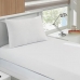 Jogo de Cama Buettner Solteiro Malha 100% Algod&atilde;o Basic Liso 2 Pe&ccedil;as Branco