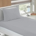 Jogo de Cama Buettner Solteiro King Malha 100% Algodão Basic Liso 2 Peças Prata