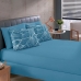 Jogo de Cama Buettner Queen Malha Basic Noronha 3 P&ccedil;s Azul