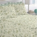 Jogo de cama Solteiro Buettner 3 Pe&ccedil;as 150 Fios Casual Vivence Verde