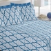 Jogo de cama Solteiro Buettner 3 Peças 150 Fios Casual Gregorio Azul