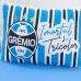 Jogo de Cama Bene Casa Solteiro Malha 100% Algodão Clube Gremio 2 Peças Azul