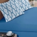 Jogo de Cama Solteiro King Buettner 2 Peças 150 Fios Casual Gregorio Azul