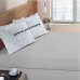 Jogo de Cama Solteiro Buettner 2 Peças 150 Fios Casual Lucerna Cinza