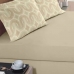 Jogo de Cama Solteiro Buettner 2 Peças 150 Fios Casual Hungria Bege