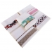 Kit Pano de Copa LmPeter Atoalhado Com Barra Decorada Jacquard 45cmx70cm(05 Unidade)Branco