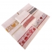 Kit Pano de Copa LmPeter Atoalhado Com Barra Decorada Jacquard 45cmx70cm(05 Unidade)Branco