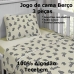 Jogo de Cama Tecebem Malha Berço Estampado Curiosidade 3 Peças Perola