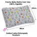 Fronha Tecebem Baby Malha Estampada com Vies Humor 34cmx 40cm Branco