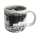 Caneca Estádio do Atlético Mineiro Canecaria 360 ML Cerâmica Galo Licenciada Branco