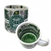 Caneca Estádio do Couto Pereira Canecaria 360 ML Cerâmica Coritiba Licenciada Branco