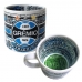 Caneca Estádio da Arena 360 ML Cerâmica Gremio Foot Ball Licenciada Branco