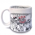 Caneca Est&aacute;dio do Time do Corinthians 360 ML Cer&acirc;mica Tim&atilde;o Licenciada Branco