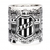 Caneca Est&aacute;dio do Time da Ponto Preta 360 ML Cer&acirc;mica Majestoso Licenciada Branco