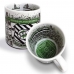Caneca Estádio do Time do Figueirense 360 ML Cerâmica Estadio Orlando Scarpelli Licenciada Branco