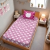 Jogo de Cama Portallar Solteiro Malha Mista 70% Algodão e 30% Poliéster Joy Gatinhos 2 peças Pink