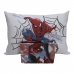 Jogo de Cama Portallar Solteiro Joy Malha Mista 70% Algod&atilde;o e 30% Poli&eacute;ster Estampado Marvel Spider Joy 2 Pe&ccedil;as Branco