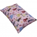 Fronha Portallar Malha Estampada Disney Danca De Princesas 48cmx68cm Rosa