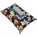 Jogo de Cama Portallar Solteiro Malha 100% Algodao Disney Mickey Glasses 2 Pçs Cinza
