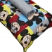 Jogo de Cama Portallar Solteiro Malha 100% Algodao Disney Mickey Glasses 2 Pçs Cinza